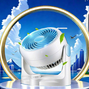 Ventilador de Circulación de Aire, Mini Ventilador de Mesa, 220 V, Control Táctil, Aspas de Plástico Blancas, de Pie, para Uso Doméstico - Product Image 2