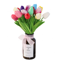 Offre Spéciale : Décoration Florale Artificielle pour Mariage, Hôtel, Maison, Centre de Table Photographique - Mini Tulipe en PU
