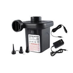 पोर्टेबल एसी एसी इलेक्ट्रिक एयर पंप त्वरित फुफ्फुलेटर डिफ्लेटर डीफ्लेटर पंप नोजल के साथ - Product Image 2