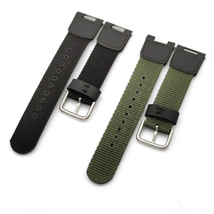 Bracelet de montre en nylon souple pour G-Shock SGW100 avec boucle ardillon, 25-12 mm, en toile - Product Image 6