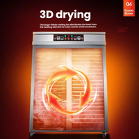 Déshydrateur alimentaire électrique commercial à grande capacité de 20 plateaux, machine à sécher les fruits et les légumes, en vente