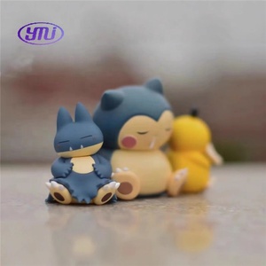 Phổ Biến Loạt Ngủ Psyduck Snorlax Gonbe <span class=keywords><strong>Kabigon</strong></span> Anime Hình Đồ Chơi Dễ Thương Phiên Bản Hoạt Hình Bộ Sưu Tập Búp Bê PVC Mô Hình - Product Image 2