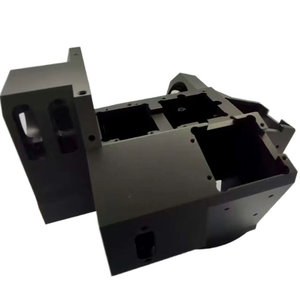 ตัวเรือนอะลูมิเนียมอัลลอยด์แบบซับซ้อนที่ผลิตด้วยเครื่อง CNC 5 แกนความแม่นยำสูงตามสั่ง, การขึ้นรูปชิ้นส่วนอุตสาหกรรมแบบอะโนไดซ์สีดำแข็งแบบ OEM - Product Image 4