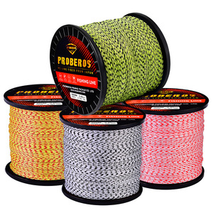 Ligne de pêche tressée en PE multicolore de 9 300 mètres, ligne principale Hercules Horse pour la pêche en mer et en roche - Product Image 1