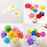 Bâtons de bambou pour la décoration de la maison en gros, fleurs séchées en PE, bâtons de diffuseur de parfum, fleurs séchées, décoration, bâtons de diffuseur