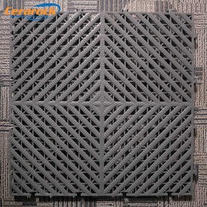En gros revêtement de sol en plastique anti-dérapant pvc plancher extérieur en plastique <span class=keywords><strong>auto</strong></span>-videur carreaux de sol en plastique pour garage - Product Image 4