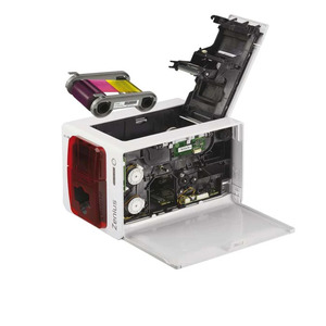 Evolis Zenius-Imprimante de cartes d'identité en plastique PVC à simple face, machine à sublimation thermique pour impression professionnelle, fabricant de badges d'accès - Product Image 3