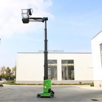 Plateforme élévatrice verticale JC-AMWP avec hauteur de plateforme de 9,2 m, capacité de charge de 200 kg pour l'entretien des usines et des entrepôts