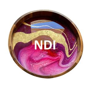 Plateau en bois de service de vaisselle de conception magnifique Offre Spéciale le petit déjeuner et le café plateaux de service pour les articles de restauration de cuisine - Product Image 1