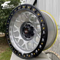Roues de voiture moulées en aluminium de 17*9 pouces de conception de lèvre profonde couleur OEM norme internationale