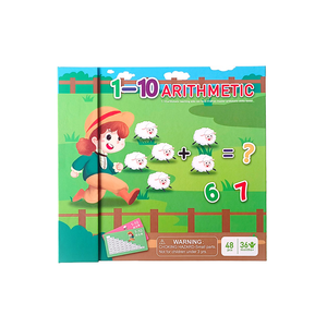 Calme bébé jouet livre unisexe infantile éducation précoce bande <span class=keywords><strong>magique</strong></span> larme et coller cartes maternelle illumination papier jouet - Product Image 6