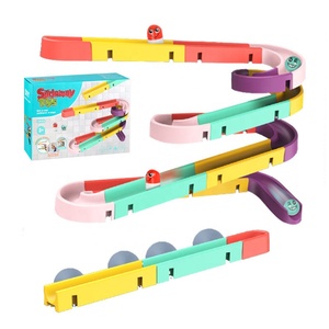 <span class=keywords><strong>Jeu</strong></span> d'eau 35 pièces ensemble de jouets de bain, toboggan aquatique piste <span class=keywords><strong>bébé</strong></span> jouer jouet de bain jouet de baignoire avec <span class=keywords><strong>ventouse</strong></span> pour enfants et bébés - Product Image 2