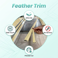 Conduit de ventilation industriel en PVC et aluminium à rupture thermique, avec bride, flexible, à conception anti-pont thermique, accessoire durable