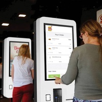 Affichage debout d'écran tactile de kiosque de 17 pouces Digital Signage pour l'ascenseur Retail Store Shopping Mall Education Outdoor Subway Utilisation