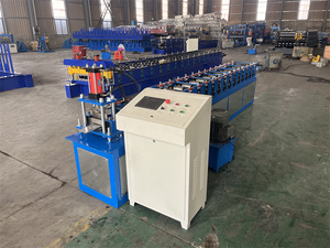 530mm 610mm genişlik ayarlanabilir tek taraflı Metal parçalı garaj kapısı Panel rulo şekillendirme makinesi - Product Image 6