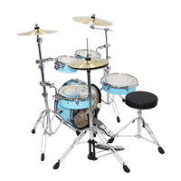 Batterie de percussions portable au design unique, pliable pour un transport facile, prise en charge du logo personnalisé, couleur personnalisable