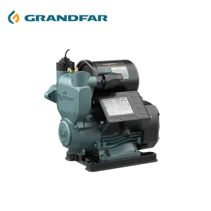 GRANDFAR PW-S سلسلة الكهربائية تحمل 0.17hp-1hp الطرد المركزي الذاتي فتيلة مضخة ذكية سطح الأرض مضخة مضخة مياه