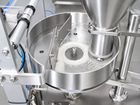 Machine d'emballage verticale automatique industrielle VFFS pour sachets stick, idéale pour le café, le sucre, la poudre et les granulés