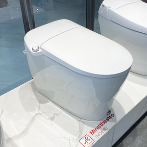 Huida chân cảm ứng Một-Key hoạt động thông minh hơn nữa làm sạch Có Thể Điều Chỉnh nhiệt độ thông minh nhà vệ sinh - Product Image 6