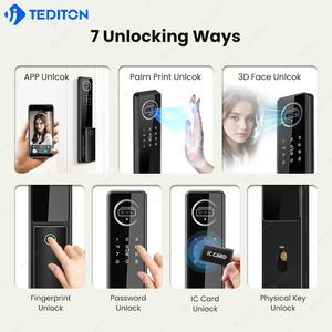 China Wholesale High Quality Smart <strong>Door</strong> Lock Competitive Price Smart Lock With <strong>Doors</strong> Price <strong>Door</strong> Smart Lock With Face Recognition - Product Image 3