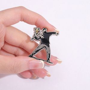 Broche de Metal Esmaltado con Tema de Amor Creativo para Parejas, Insignia de Graduación, Broche de Moda Personalizado para Regalo de Amigos, Mochila, Ropa, Sombrero - Product Image 5