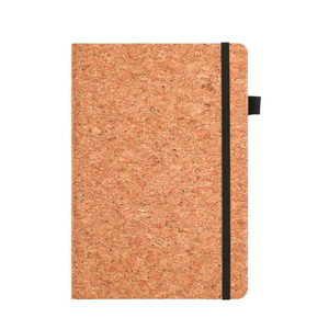 IStapromo Gifts Personalized A5 Business Notebook Custom Logo Printed Lined Hardcover Journal Eco Friendly Cork Fabric Stitched - Product Image 1