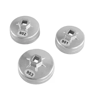 901 902 903 Cờ Lê Lọc Dầu 1/2 "Công Cụ Loại Bỏ Bộ Lọc Dầu Vuông Bộ Lọc Cờ Lê Ổ Cắm