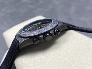 <b>Top</b>-quality luxurious carbon fiber hollow automatic watch, multi-functional men's waterproof watch, sapphire <b>crystal</b> - Product Image 4