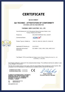 IGX66 Hava Koşullarına Dayanıklı Duvar Prizi 1'li Amerikan Prizi/ABD Tasarımı IP66 Su Geçirmez Dış Mekan Prizi 15A Nominal - Product Image 6