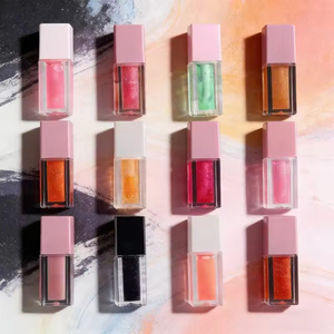 Huile à lèvres repulpante transparente végane rose de haute qualité en gros, huile aromatisante pour gloss à lèvres, marque privée - Product Image 4