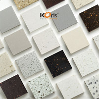 Panneau de surface solide en résine, pierre artificielle pour comptoir, fabricant de surfaces solides