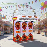 Machine de boxe arcade Dragon Fight personnalisée avec accepteur de billets, jeux de rue à monnayeur pour boxeurs, utilisation intérieure, version anglaise