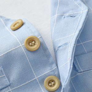 Traje Formal de Caballero de Buena Calidad, 95% Algodón, con Lazo, Conjunto de Ropa para Niños - Product Image 5