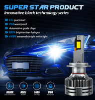 Xenplus Factory Wholesale 400W 50000LM 6500K Accessoires automobiles Ampoules de phare LED H1 H3 H7 H4 H11 9005 9006