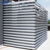 Housse de protection pour climatisation, design moderne de haute qualité, anti-poussière, imperméable, cadre vertical en aluminium