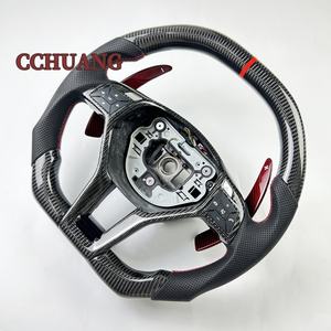 Personalice el volante de fibra de carbono real para el volante deportivo Mercedes w204amg c63amg <span class=keywords><strong>a45amg</strong></span> - Product Image 5