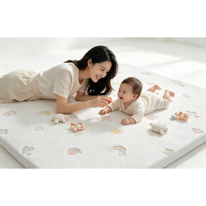 Coussin de repos pliable et pratique pour tout-petits, pour un rangement peu encombrant, pour un sommeil confortable des nourrissons et des moments de jeu interactifs à la maison - Product Image 1