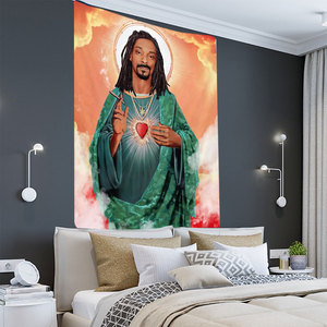 Komi Tapices Jesús Última Cena Serie Dormitorio Sala de estar Fondo Tela Habitación Tapiz de pared Colgante de pared - Product Image 1