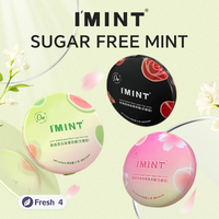I'MINT Suiker Vrij Snoep Fruit Smaak Suiker Vrij Munt Snoep Groene Druif Guave Smaak Muntjes