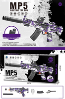 Nuevo UMP45 Electric Blaster Automatic Splatter Blaster Outdoor Activities Team Boys con batería de revista