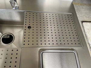 Bảng thanh thép không gỉ hiện đại cho câu lạc bộ đêm và quán bar <span class=keywords><strong>Cocktail</strong></span> ngoài trời bản vẽ thiết kế miễn phí cho khách sạn và nhà hàng - Product Image 2