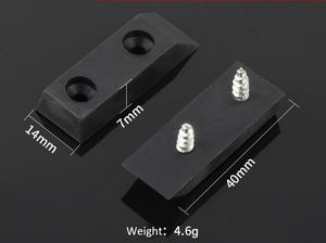 OEM/ODM Patins ronds en caoutchouc transparent antidérapant avec vis en acier inoxydable pour meubles, chaises, armoires, appareils électroniques - Product Image 6