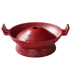 Xiangyuan Meimei <b>melamine</b> tableware <b>plates</b> for hot pot restaurants, buffets, meat and tripe platters, creative mountain-style - Product Image 1