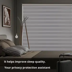 <span class=keywords><strong>Rideaux</strong></span> de chambre à coucher occultants en polyester, nouveau modèle 2025, pour fenêtre, <span class=keywords><strong>baie</strong></span> <span class=keywords><strong>vitrée</strong></span>, pare-soleil, stores sans perçage, stores à enrouleur à levage et glissement - Product Image 5