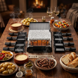 Nouvelle Conception - Barbecue Coréen Électrique Portable Multifonctionnel Sans Fumée - Machine à <span class=keywords><strong>Raclette</strong></span> - Product Image 1