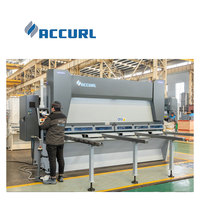 Mesin cukur pabrik Accurl QC11K setrip besi lembaran industri 2 Meter 2500MM 3.2M mesin cukur logam Guillotine baru