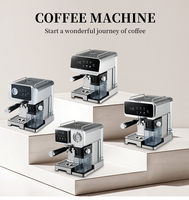 Machine à expresso commerciale intelligente 1350W avec mousseur à lait pour Latte Art 20Bar pression pour Barista usage domestique