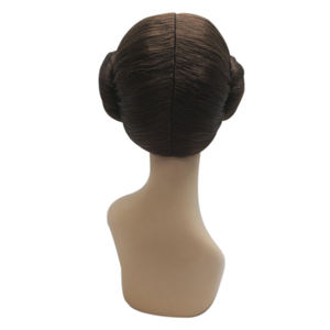 Perruques synthétiques de princesse Leia — noble, perruques pour Costume d'<span class=keywords><strong>halloween</strong></span>, Cosplay, fête, bon marché, vente en gros - Product Image 3