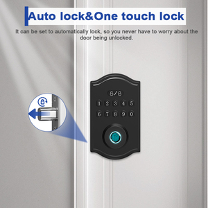 Camakt thông minh an ninh Khóa cửa vân tay + RFID + app + mật khẩu + Key 5 trong 1 mở khóa IP54 không thấm nước CE/FCC khóa thông minh - Product Image 5