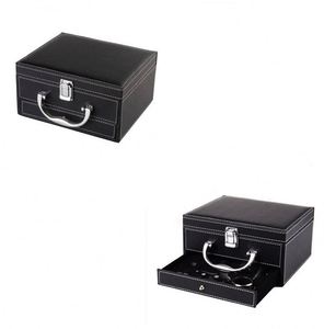 Novelty Design Double Layer Wine Bottle <b>Opener</b> Set With Leather Box - Product Image 3